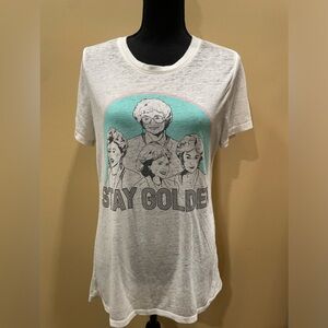 Golden Girls Stay Golden Shirt Women’s L Florida Blanche Betty White 80s TV